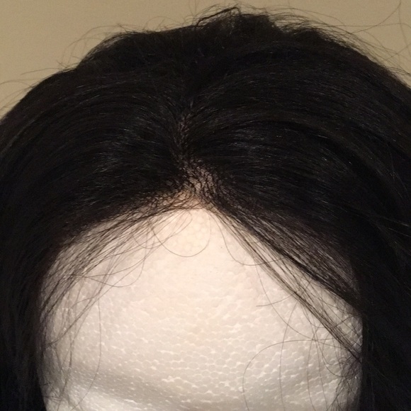 NWOT Dark brown curly wig - Picture 3 of 6